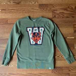 NEW Gap Kids Pullover Green Sweatshirt Size XL